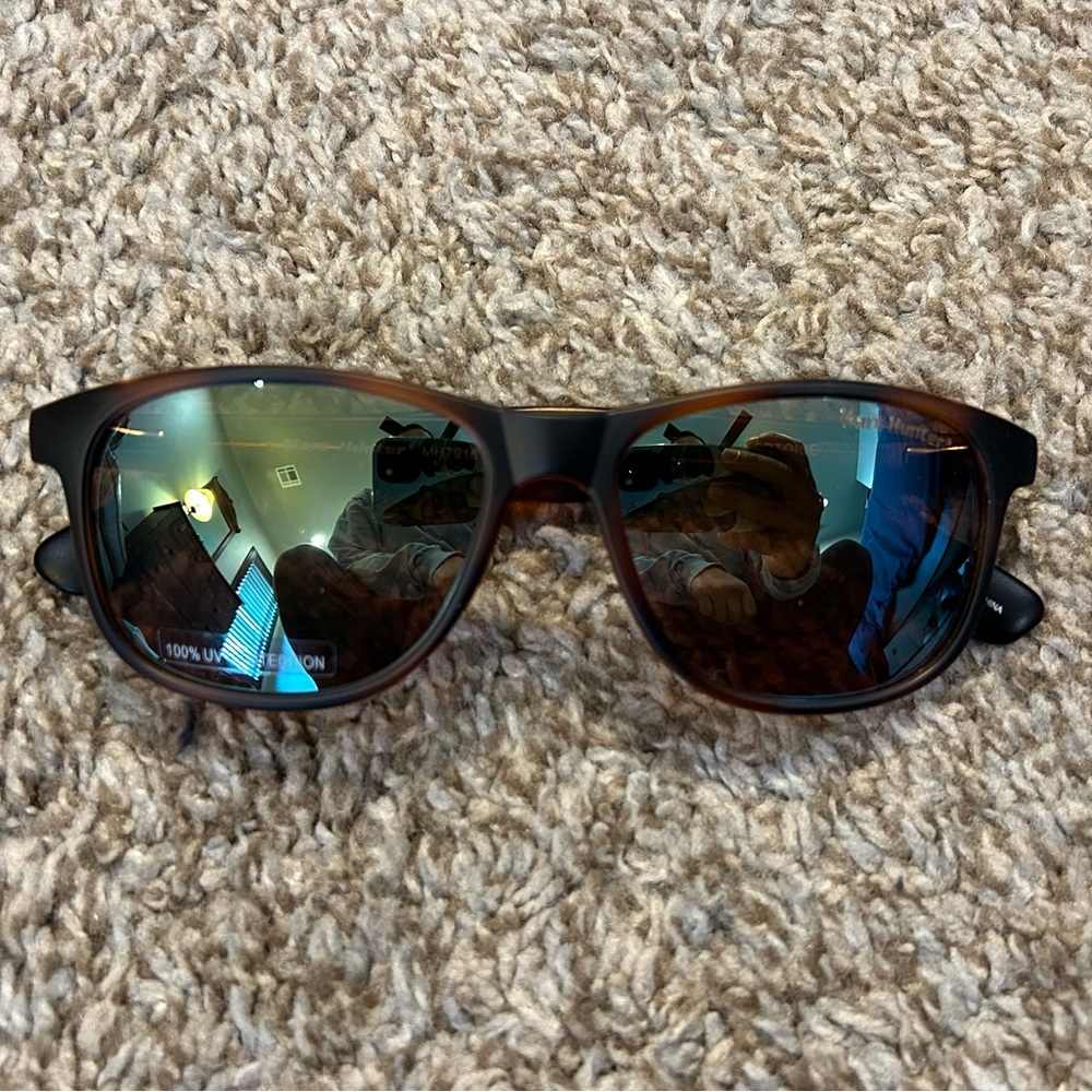 NWT Marc Hunter Matt Tortoise Sunglasses